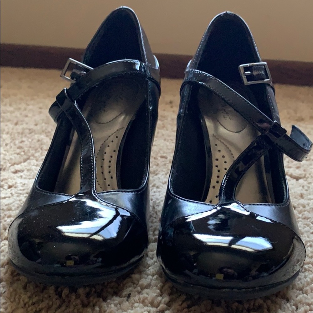 Black heels